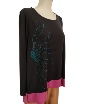 MAGLIA DONNA M/L I23116/AF Tellini S.r.l. Ingrosso Abbigliamento