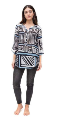 CAMICIA DONNA M/L 24806 Tellini S.r.l. Ingrosso Abbigliamento