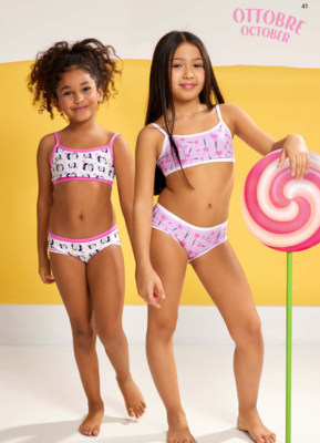 COMPLETO INTIMO BAMBINA 248 Ingrosso Slip 0/16 Anni Tellini S.r.l.