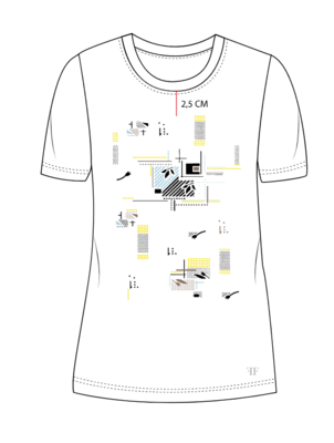 TSHIRT DONNA M/M FM2507 Tellini S.r.l. Ingrosso Abbigliamento