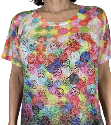 TSHIRT CONFORMATA DONNA M/M 2523 Tellini S.r.l. Ingrosso Abbigliamento