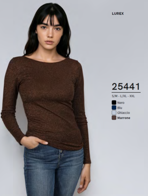MAGLIA DONNA M/L 25441 Tellini S.r.l. Ingrosso Abbigliamento