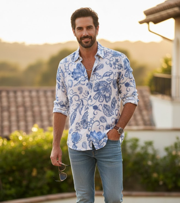 CAMICIA UOMO M/L 26230 Tellini S.r.l. Ingrosso Abbigliamento