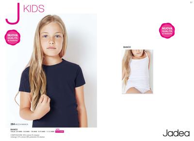 CAMICIOLA BAMBINA/RAGAZZA M/M 284 Ingrosso Maglie Intime 0/16 Anni Tellini S.r.l.