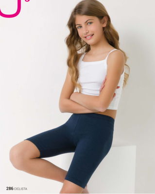 LEGGINGS CICLISTA BAMBINA/RAGAZZA 286 Tellini S.r.l. Ingrosso Abbigliamento