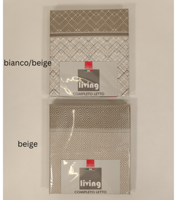 COMPLETO LETTO 2P LIVING Tellini S.r.l. Ingrosso Abbigliamento