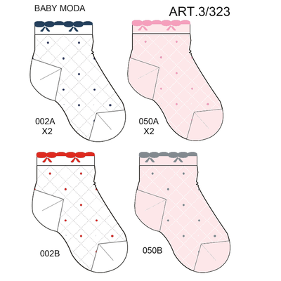 CALZINO CORTO BAMBINA 3/323 Tellini S.r.l. Ingrosso Abbigliamento