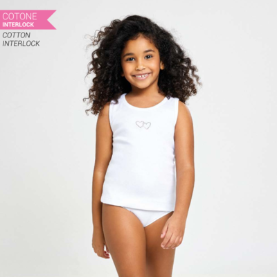 CANOTTA BAMBINA/RAGAZZA S/L 350 Tellini S.r.l. Ingrosso Abbigliamento