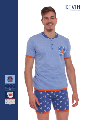 PIGIAMA UOMO M/M 3840 Ingrosso MARISTELLA Tellini S.r.l.