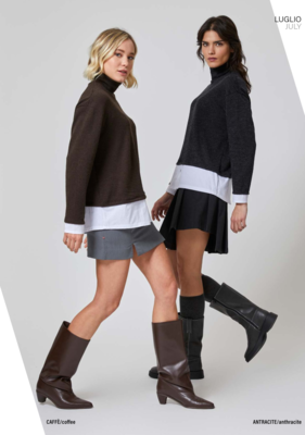 MAGLIA DONNA M/L 4004 COLLOALTO Tellini S.R.L. Velkoobchodní oblečení