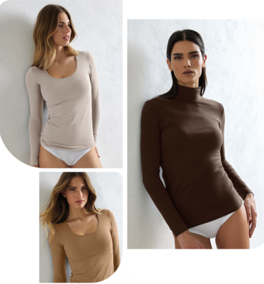 Dámská košile M/L 4055C Tellini S.R.L. Velkoobchodní oblečení