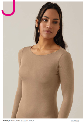 MAGLIA DONNA M/L 4064C COLORATA CASHMERE Tellini S.r.l. Ingrosso Abbigliamento