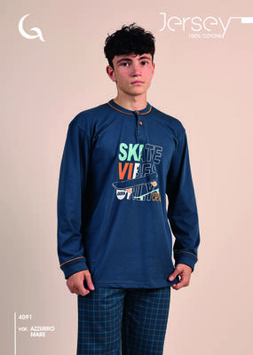 PIGIAMA RAGAZZO M/L 4091 Tellini S.R.L. Velkoobchodní oblečení