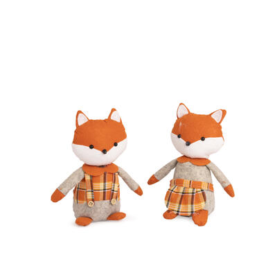 PUPAZZO FRANCY VOLPINA 20CM Tellini S.r.l. Ingrosso Abbigliamento