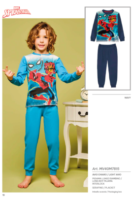 PIGIAMA BAMBINO M/L MV40M7815 Tellini S.R.L. Velkoobchodní oblečení