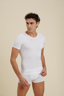CORPO UOMO M/M 410162 SCOLLO V Ingrosso Maglie intime uomo Tellini S.r.l.