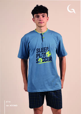 PIGIAMA RAGAZZO M/M 4114 Tellini S.r.l. Ingrosso Abbigliamento