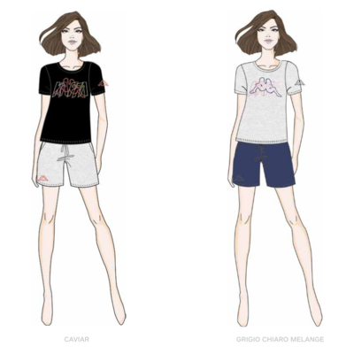 COMPLETO INTIMO DONNA M/M KWS24162 Tellini S.r.l. Ingrosso Abbigliamento