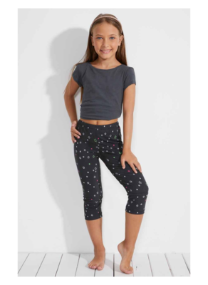 MÄDCHEN-CAPRI-LEGGINGS 420 Tellini S.R.L. Großhandelskleidung