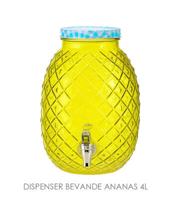DISPENSER BEVANDA 4LT ANANAS Tellini S.r.l. Ingrosso Abbigliamento