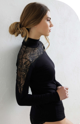 MAGLIA DONNA M/L 4465 LUPETTO PIZZO Tellini S.r.l. Ingrosso Abbigliamento