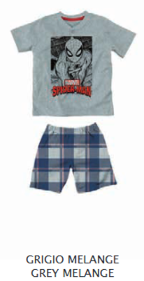 PIGIAMA BAMBINO M/M MV40M4528 Ingrosso CARTOONS Tellini S.r.l.