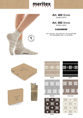 CALZINO CORTO DONNA 460SNOW Tellini S.R.L. Großhandelskleidung