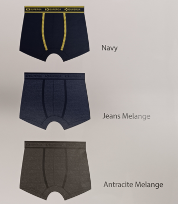 TRIS BOXER UOMO 464 Tellini S.r.l. Ingrosso Abbigliamento