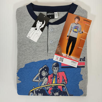 PIGIAMA UOMO M/L LPM4818 Tellini S.r.l. Ingrosso Abbigliamento