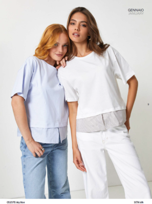 TSHIRT DONNA M/M 4924 Tellini S.R.L. Velkoobchodní oblečení