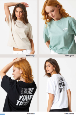 TSHIRT DONNA M/M 4930 Tellini S.r.l. Ingrosso Abbigliamento