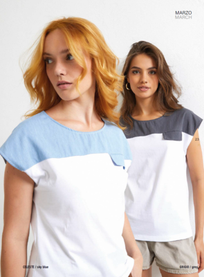 TSHIRT DONNA M/M 4931 Ingrosso Maglie intime donna Tellini S.r.l.