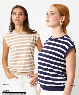TSHIRT DONNA M/M 4934 Ingrosso Abbigliamento Donna Tellini S.r.l.