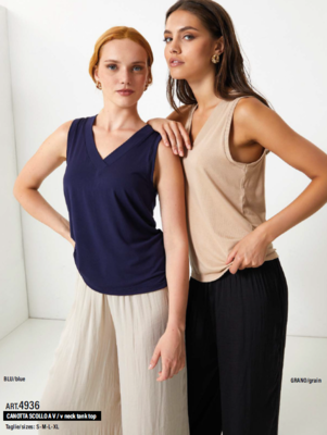 CANOTTA DONNA M/M 4936 Tellini S.r.l. Ingrosso Abbigliamento