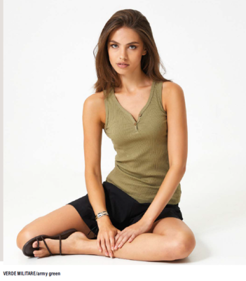 CANOTTA DONNA M/M 4937 Ingrosso Abbigliamento Donna Tellini S.r.l.