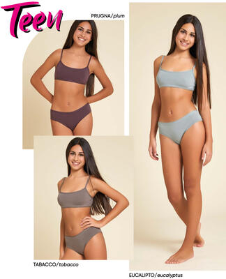 COMPLETO INTIMO RAGAZZA 4957 Tellini S.R.L. Χονδρική ενδυμασία