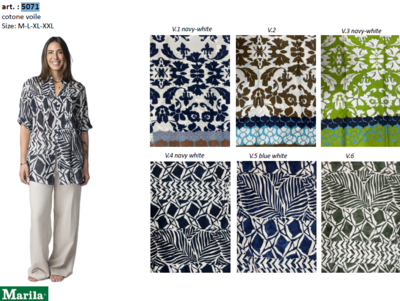 CAMICIA DONNA M/L 5071 Tellini S.R.L. Χονδρική ενδυμασία