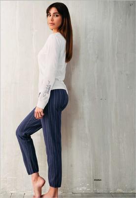 PIGIAMA SERAFINO DONNA M/L 5163 Tellini S.r.l. Ingrosso Abbigliamento