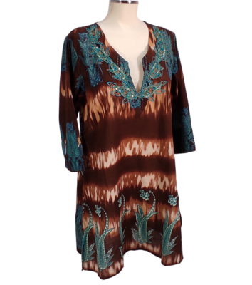 CAMICIA KURTA DONNA 3/4M 51655 Ingrosso Camicie Donna Tellini S.r.l.