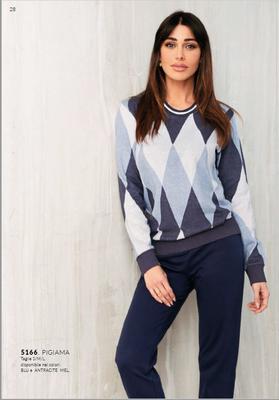 PIGIAMA DONNA M/L 5166 Tellini S.r.l. Ingrosso Abbigliamento