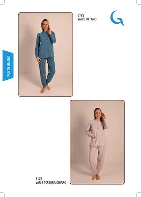 PIGIAMA DONNA M/L 5175 Tellini S.R.L. Veleprodajna odjeća
