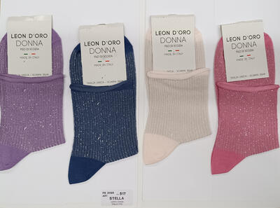 DAMEN KURZE SOCKE 517 STELLA Tellini S.R.L. Großhandelskleidung