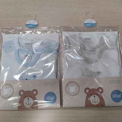 BIS BODY NEONATO 2PZ AF5213 Tellini S.r.l. Ingrosso Abbigliamento