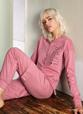 PIGIAMA DONNA M/L 5253 Tellini S.r.l. Ingrosso Abbigliamento