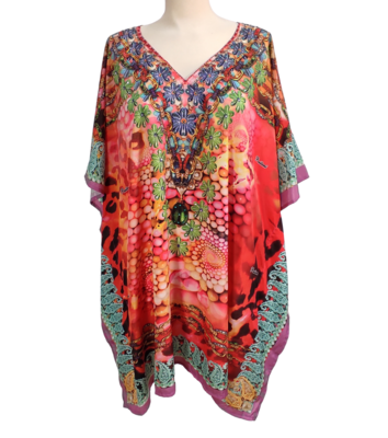 CAMICIA KURTA DONNA 3/4M 52599 Ingrosso POSITANO Tellini S.r.l.