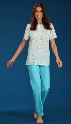PIGIAMA APERTO DONNA M/M LR175269 Ingrosso LINCLALOR Tellini S.r.l.