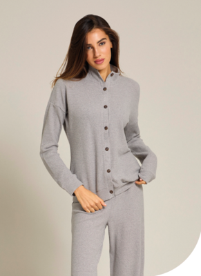Offener Damenpyjama, Größe M/L, Artikelnummer 5278 Tellini S.R.L. Großhandelskleidung