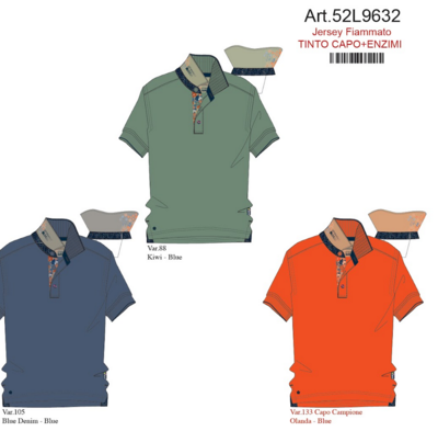 POLO UOMO M/M 52L9632 Ingrosso Abbigliamento Uomo Tellini S.r.l.