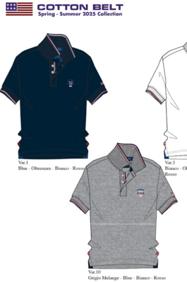 POLO UOMO M/M 52LCB01 Ingrosso Abbigliamento Uomo Tellini S.r.l.