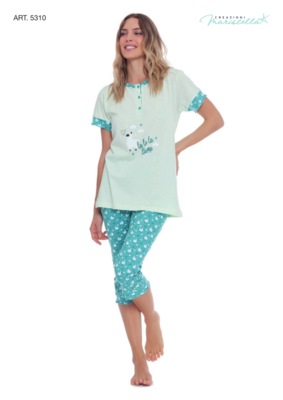 PIGIAMA PINOCCHIO DONNA M/M 5310 Tellini S.r.l. Ingrosso Abbigliamento